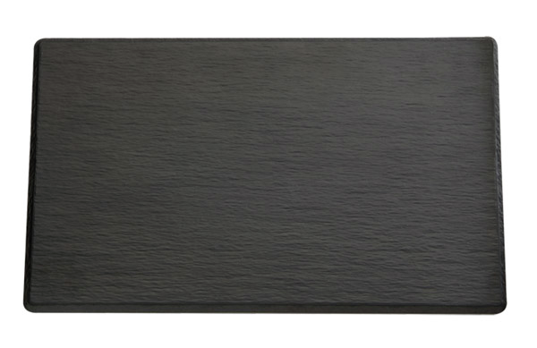 GN 1/1 Tablett -SLATE- 53 x 32,5 cm, H: 1 cm , Schwarz