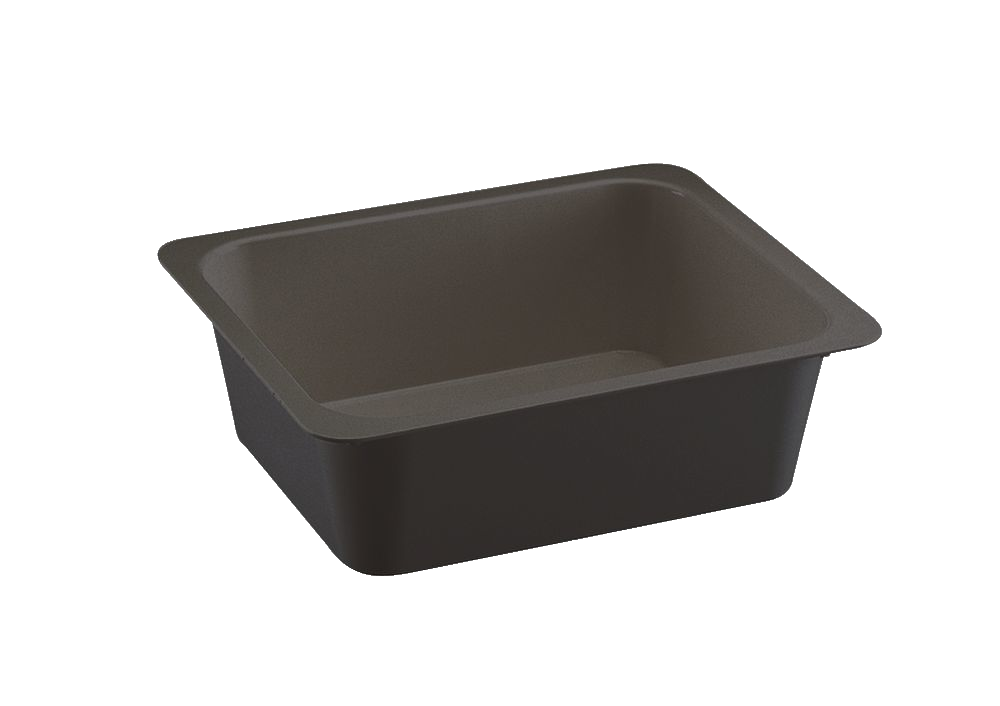 WACA Auslageschale GN 1/2 schwarz