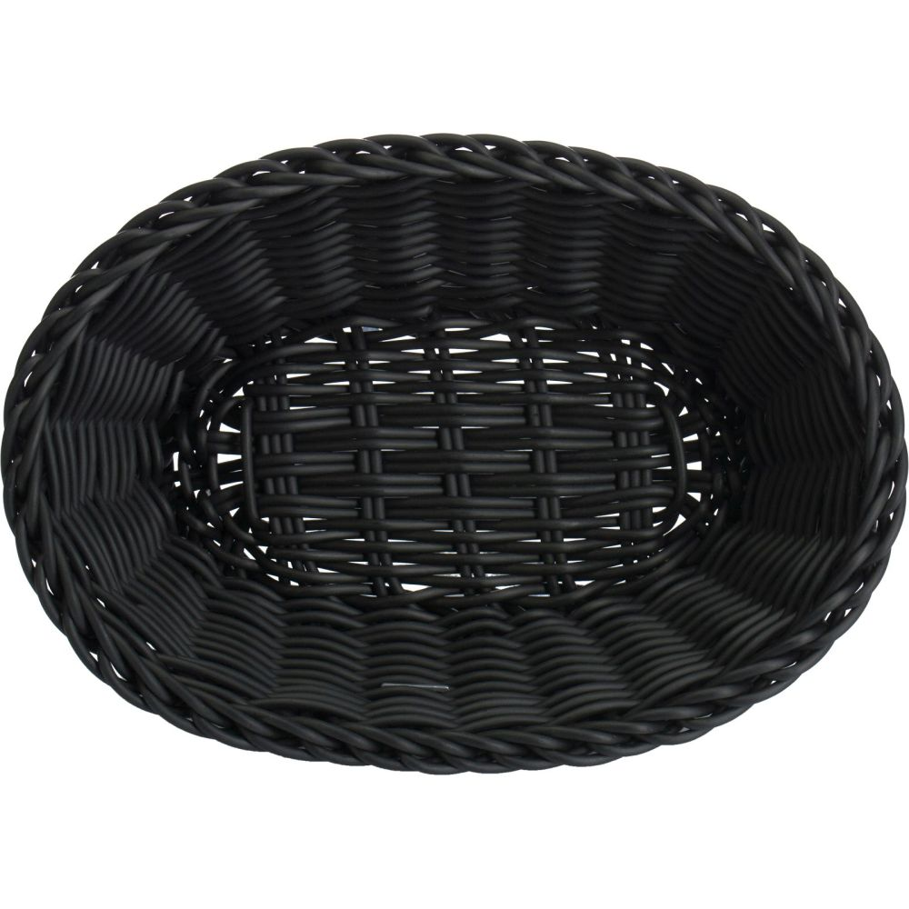 Westmark Korb oval, 25 x 17 x 8,5 cm, schwarz