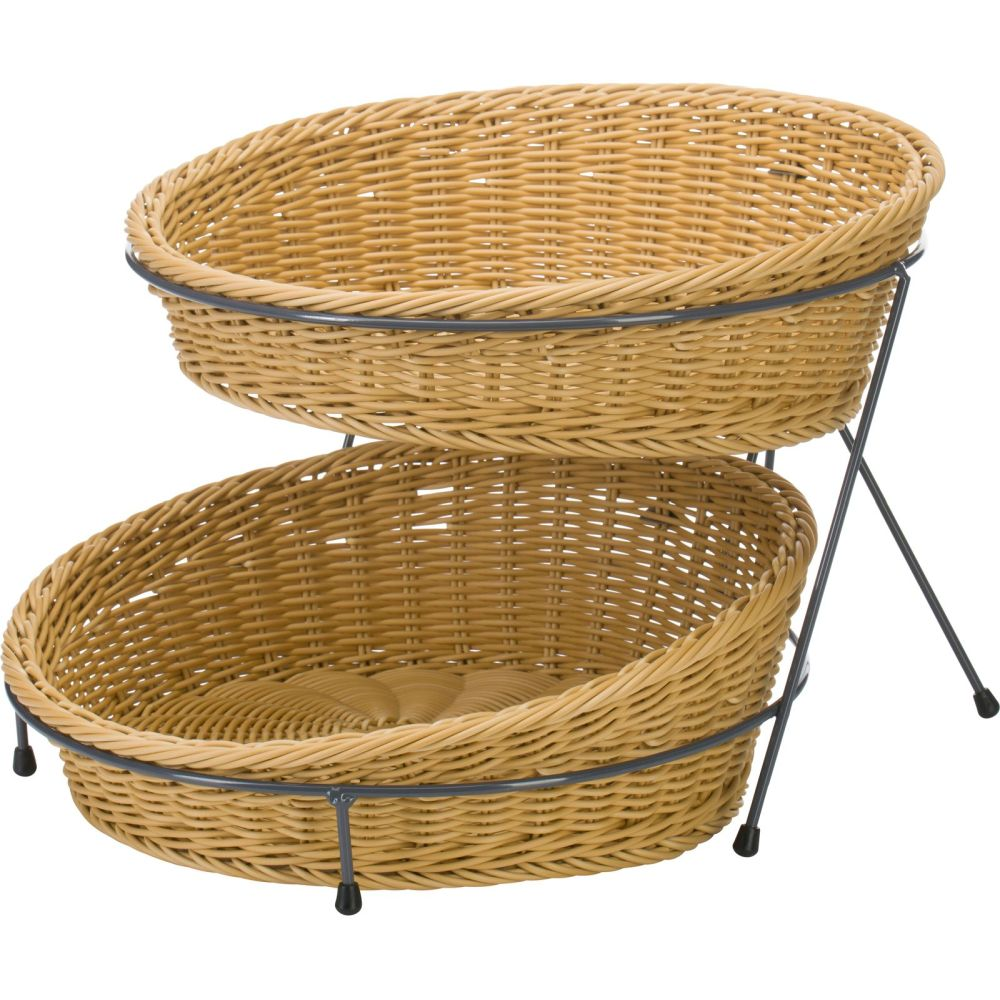 Westmark Präsentationsständer 2 Etagen (ohne Korb)   Ø 34 cm / 34,5 x 44,5 x 25 cm  (BxTxH)