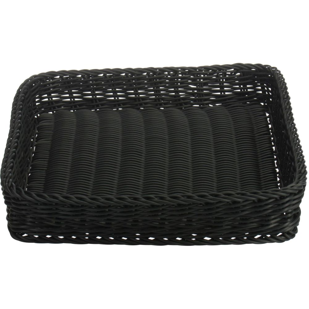 Westmark Gastronorm Korb GN 2/3 , 35,5 x 32,5 x 6,5 cm, schwarz