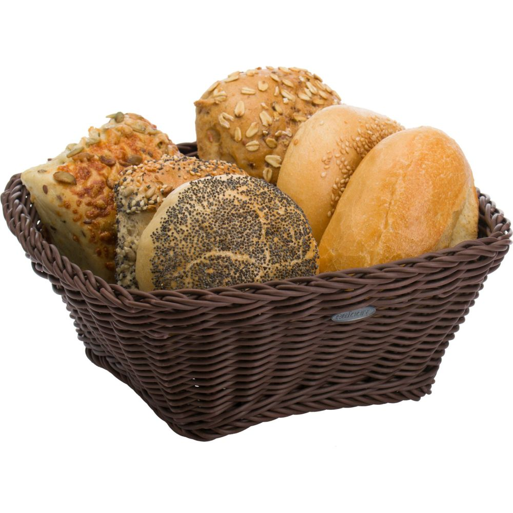 Westmark Korb »Coolorista« quadratisch, 23 x 23 x 9 cm, braun