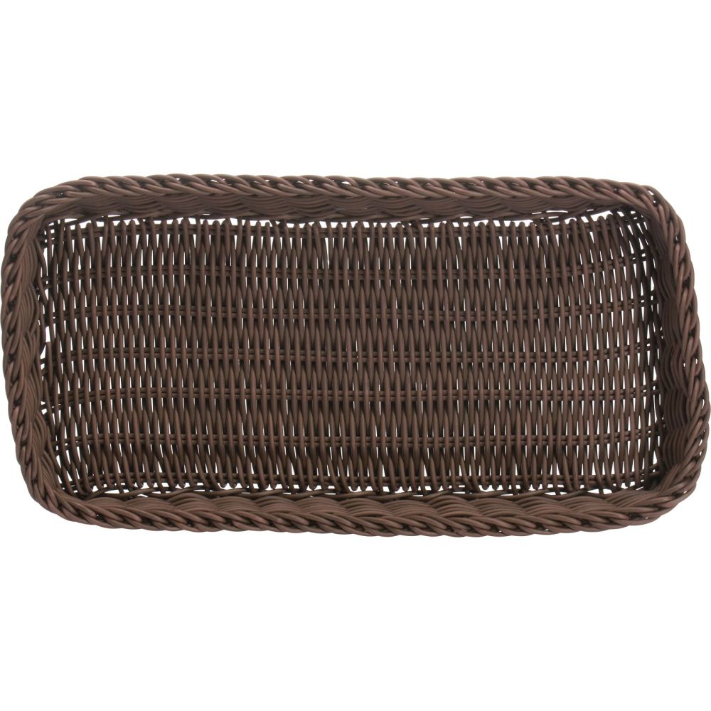 Westmark Tablett eckig, 40 x 20 x 5 cm, braun