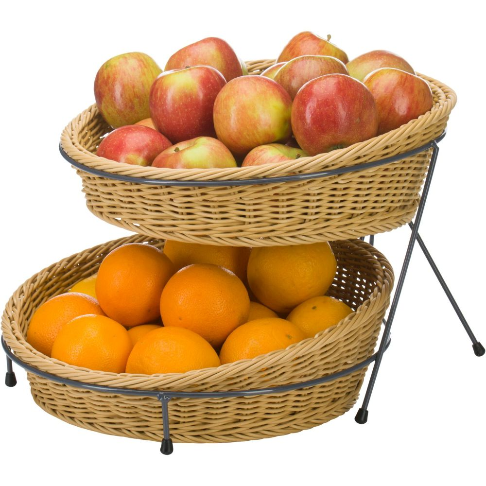 Westmark Präsentationsständer 2 Etagen (ohne Korb)   Ø 34 cm / 34,5 x 44,5 x 25 cm  (BxTxH)