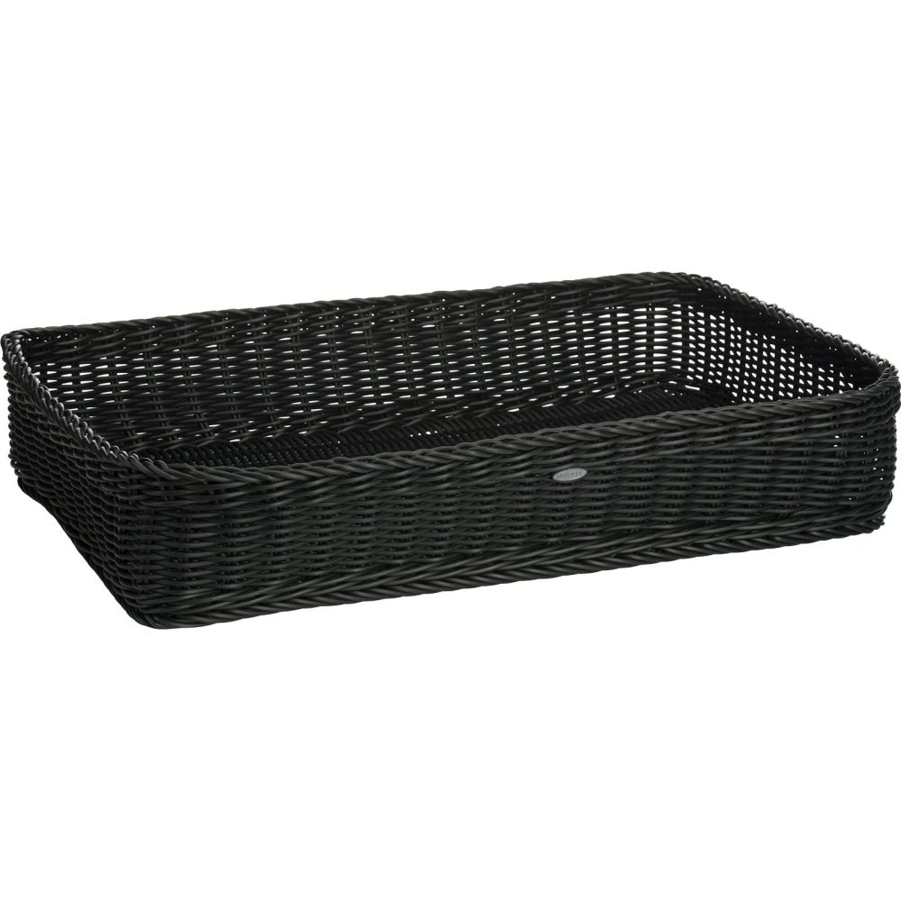 Westmark Gastronorm Korb GN 1/1 , 53 x 32,5 x 10 cm, schwarz