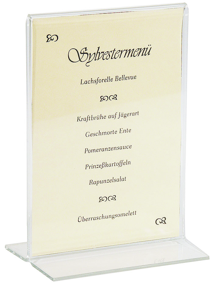 Aufsteller 15 x 10 cm / A6