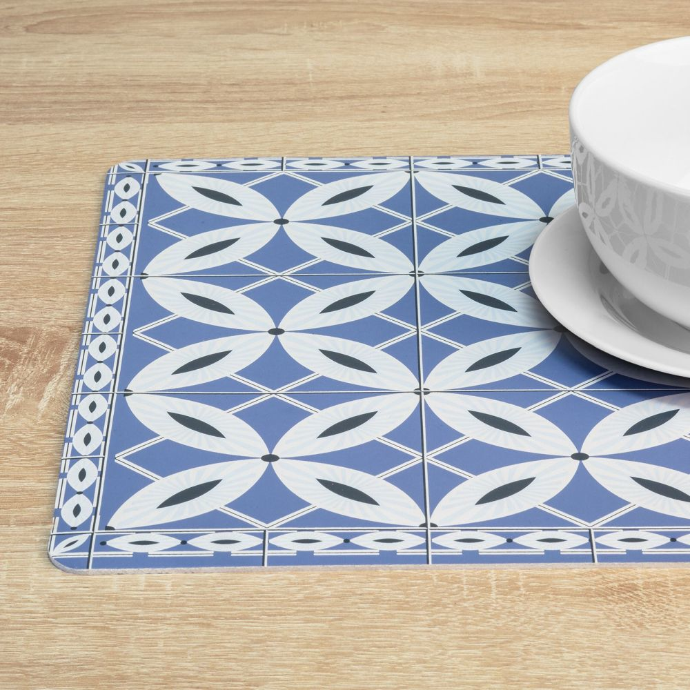 Westmark Tischset »Arabesque«, 43,5 x 28,5 cm, blau