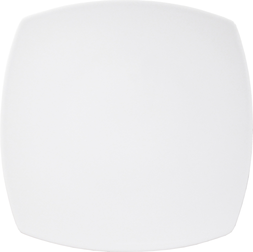 Tokio White Teller quadratisch flach 31cm *