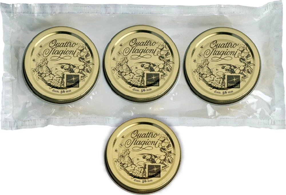 Quattro Stagioni Metallschraubdeckel 56mm *