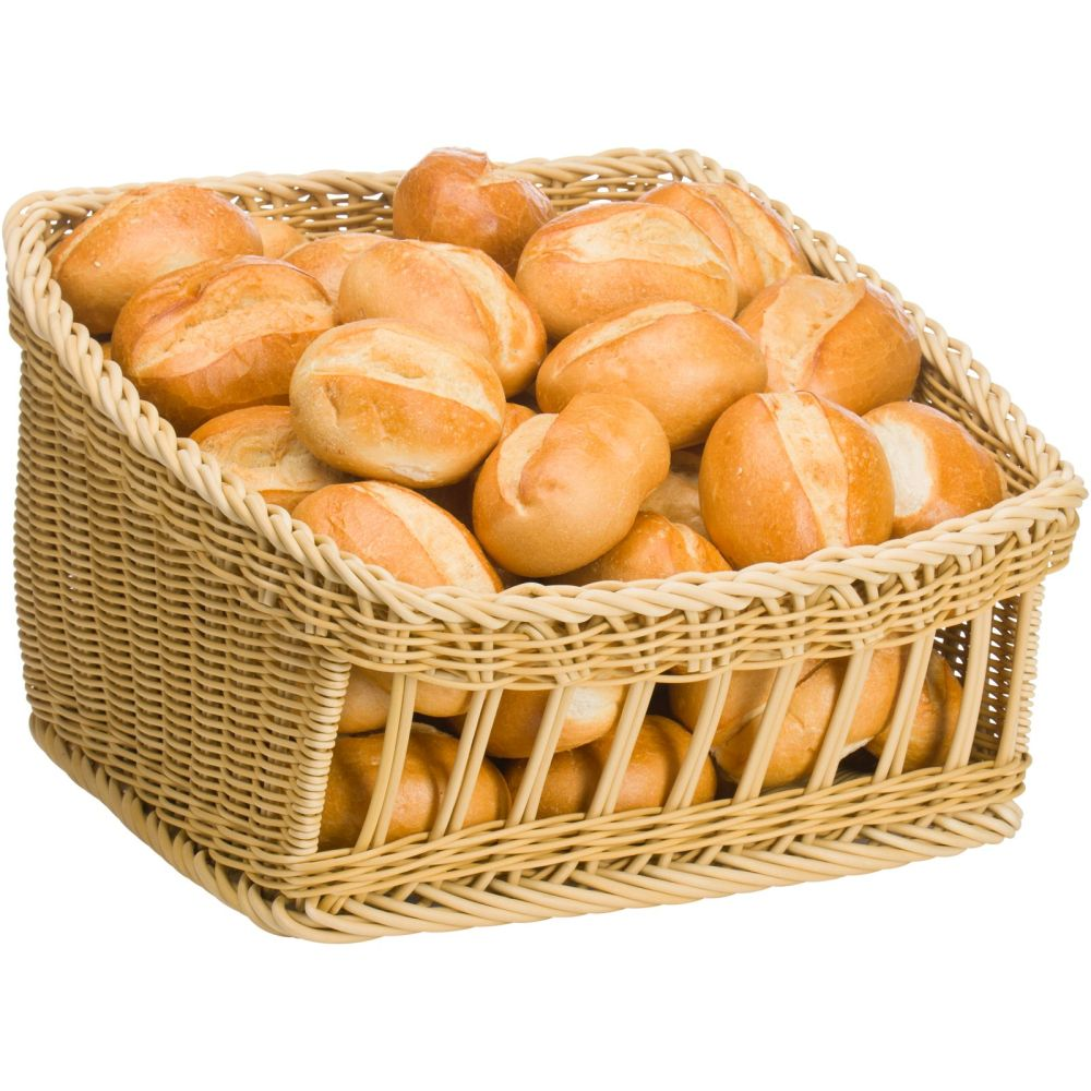 Westmark Präsentationskorb, 40 x 40 x 16/27 cm, hellbeige