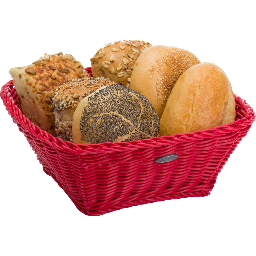 Westmark Korb »Coolorista« quadratisch, 23 x 23 x 9 cm, rubinrot