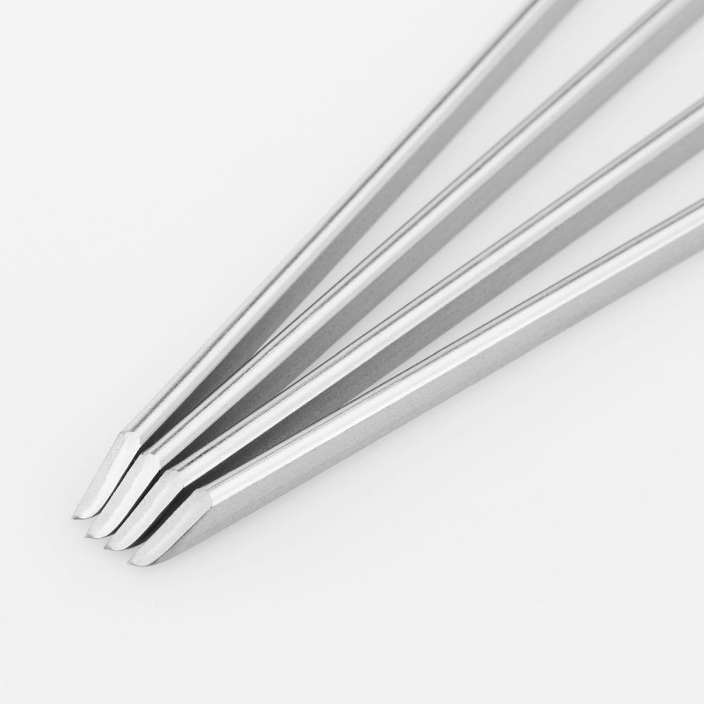 Westmark 4 Schaschlikspieße, 21 cm