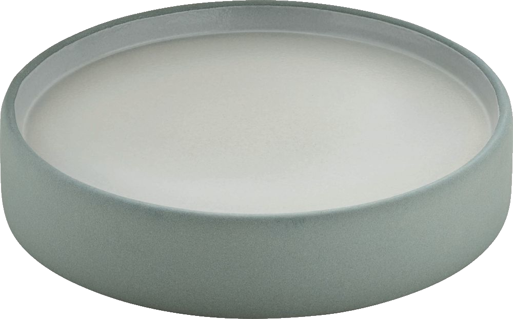 PLAYGROUND Teller flach/tief 21cm - 2in1  grau/weiß grey/white
