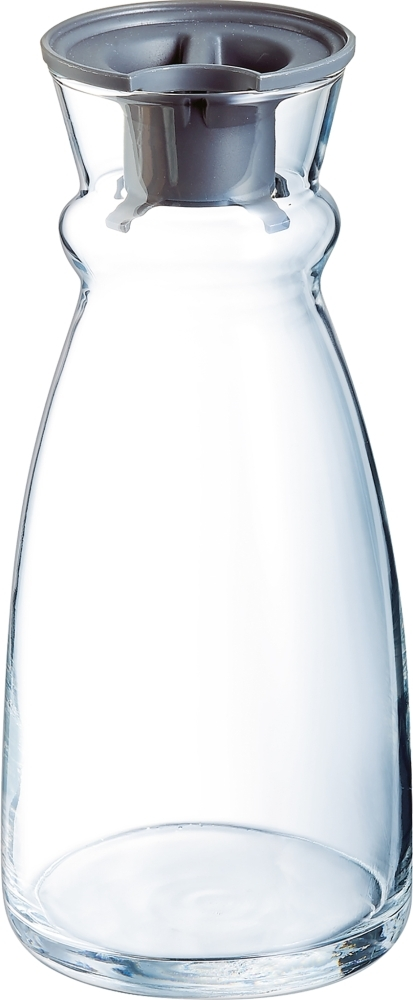 Fluid Karaffe 75cl mit Plastikdeckel *