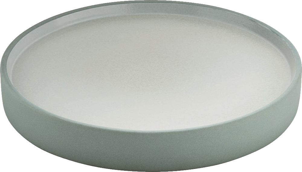 PLAYGROUND Teller flach/halbtief 21cm - 2in1  grau/weiß grey/white