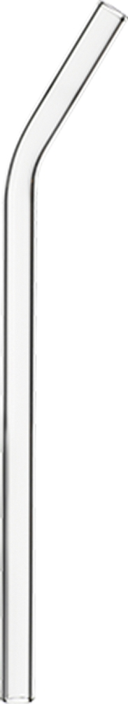 Trinkhalm 20cm gebogen, 7tlg. Set *