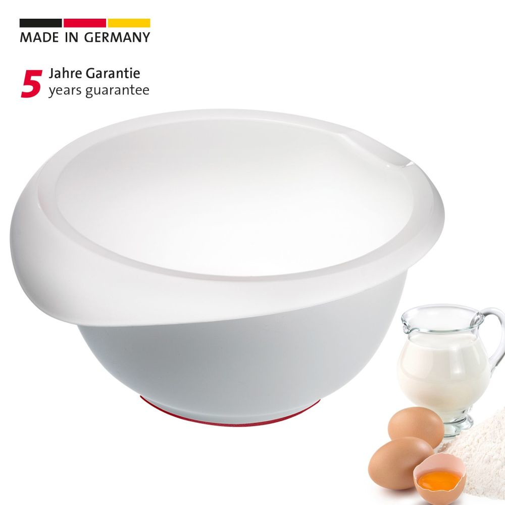 Westmark Rührschüssel ohne Deckel, 2,5 l, weiß