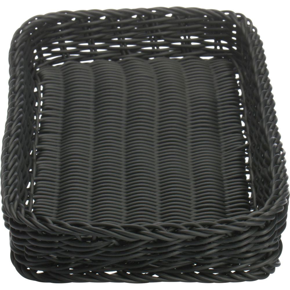 Westmark Tablett eckig, 40 x 20 x 5 cm, schwarz