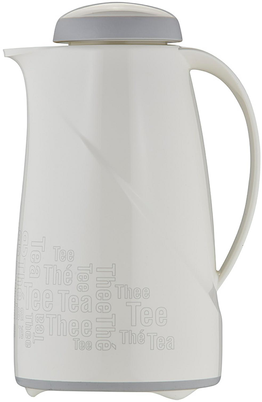 Isolierkanne 1,0 l Tea Time weiß - Helios Wave -
