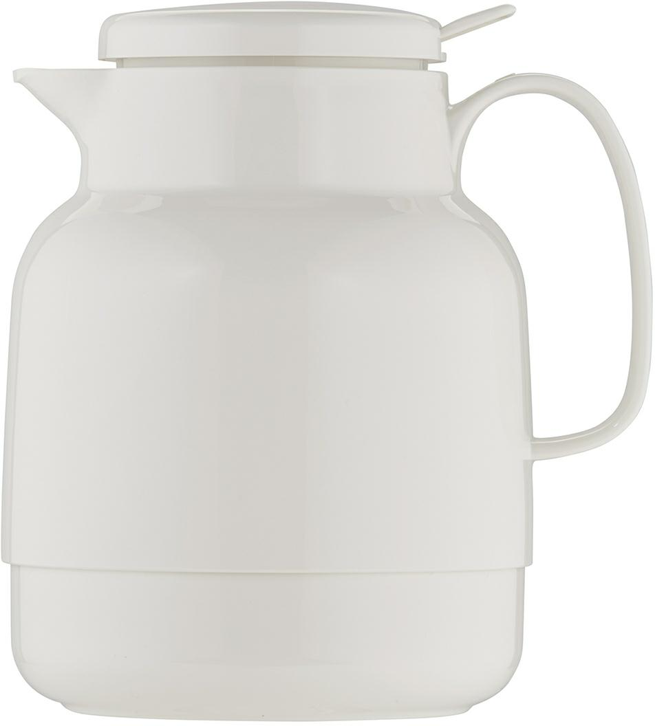 Isolierkanne 1,3 l weiß m. Drucktaste - Helios Mondo Push -