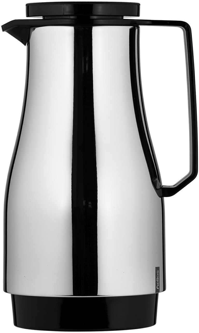 Isolierkanne 1,0 l schwarz - Helios Champion -