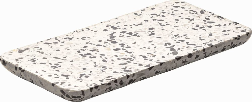 PLAYGROUND Terrazzoplatte eckig 18x9 cm - ANANTI