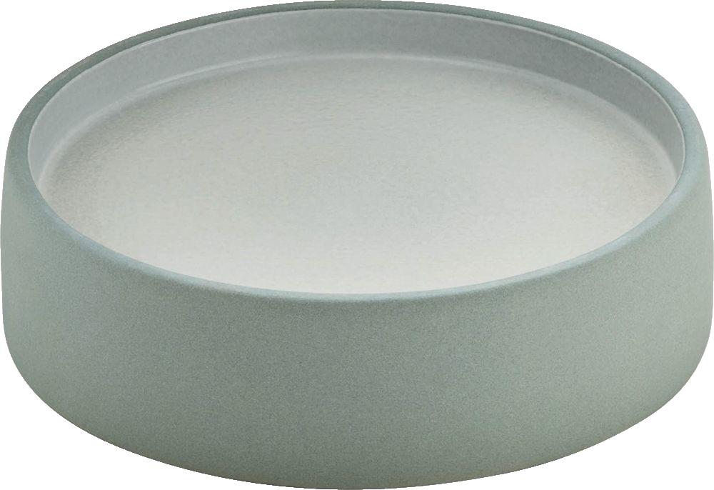 PLAYGROUND Teller flach/tief 16cm - 2in1  grau/weiß grey/white