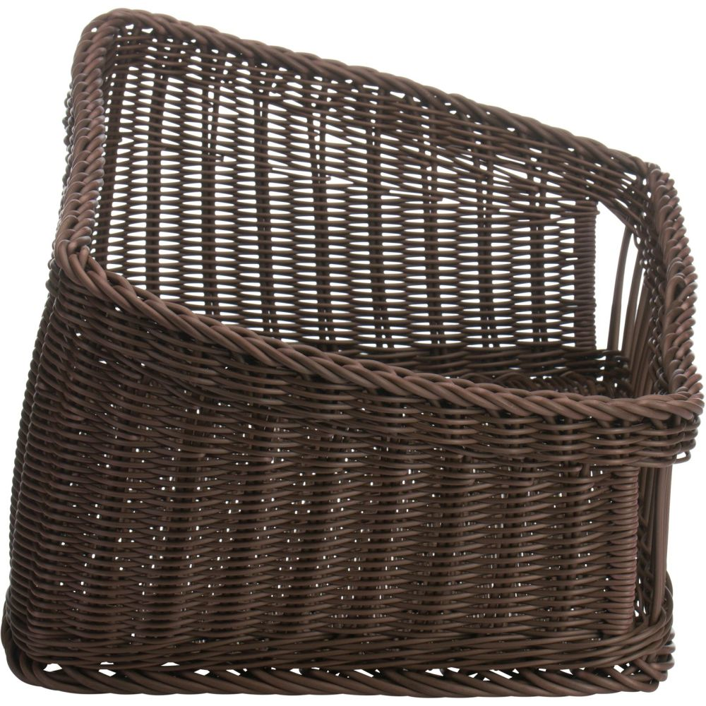 Westmark Präsentationskorb, 50 x 40 x 16/27 cm, braun