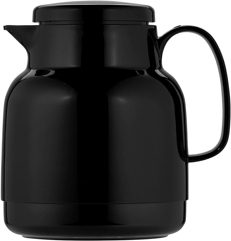 Isolierkanne 1,0 l schwarz - Helios Mondo -
