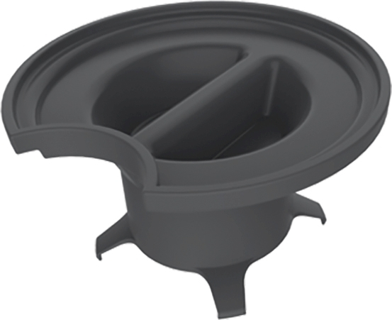 Fluid Plastikdeckel schwarz *