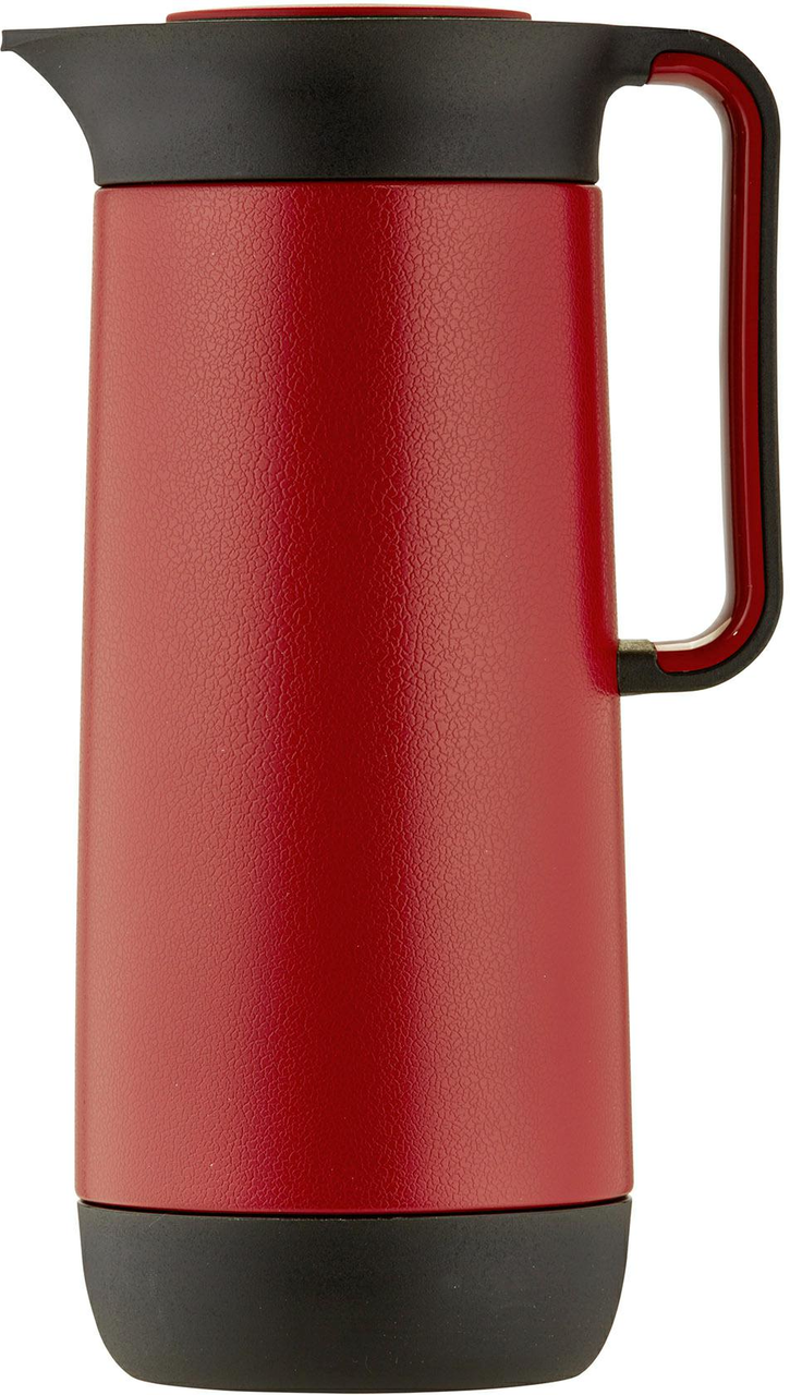 Isolierkanne Contur Red Passion 1,0 l rot/schwarz - Helios Red Passion/Helios Camel Beat -