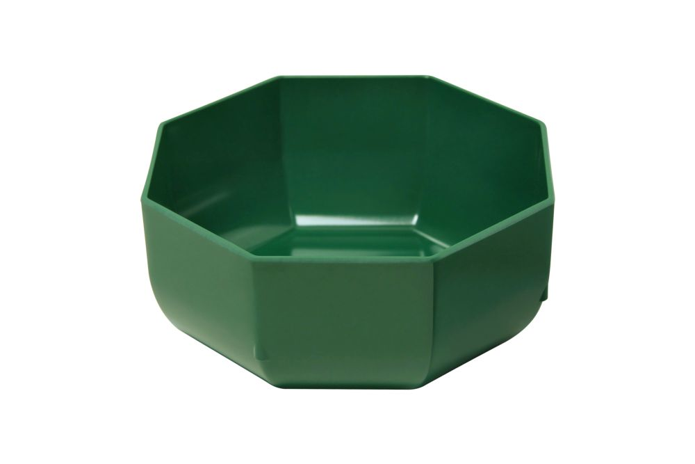 WACA Schüssel achteckig 3000 ml grün