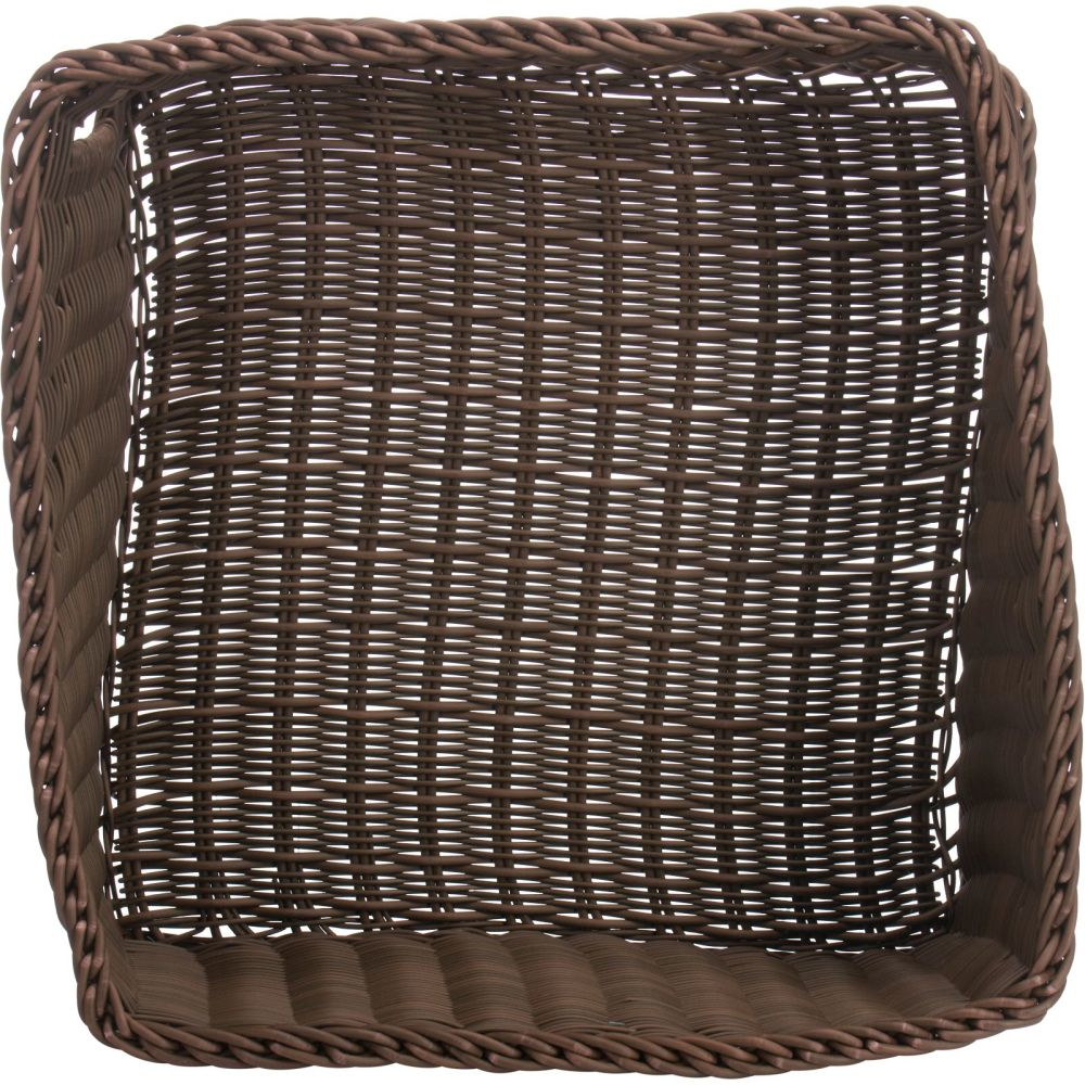 Westmark Präsentationskorb, 50 x 50 x 16/27 cm, braun