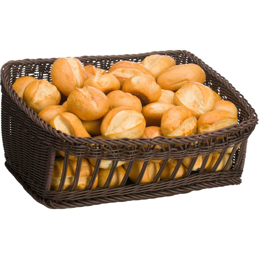 Westmark Präsentationskorb, 50 x 40 x 16/27 cm, braun