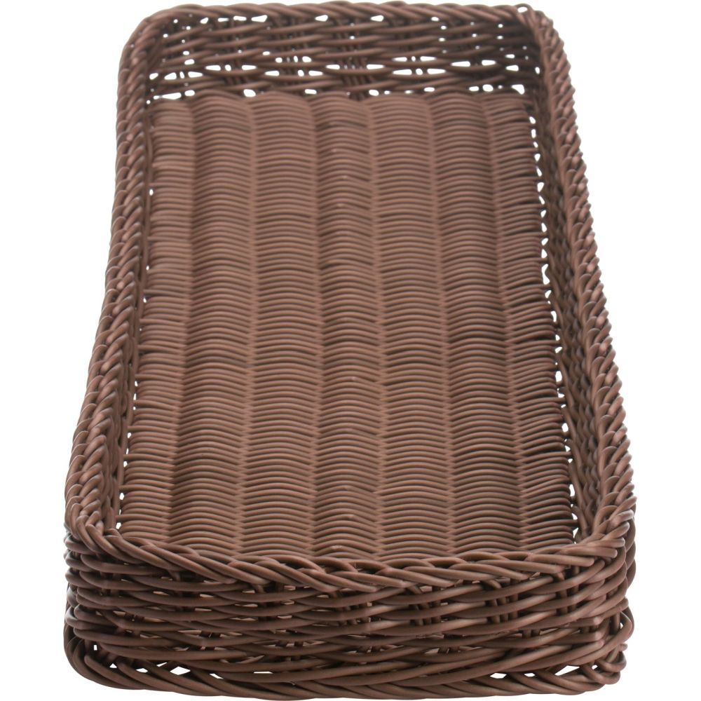 Westmark Tablett eckig, 60 x 20 x 5 cm,braun