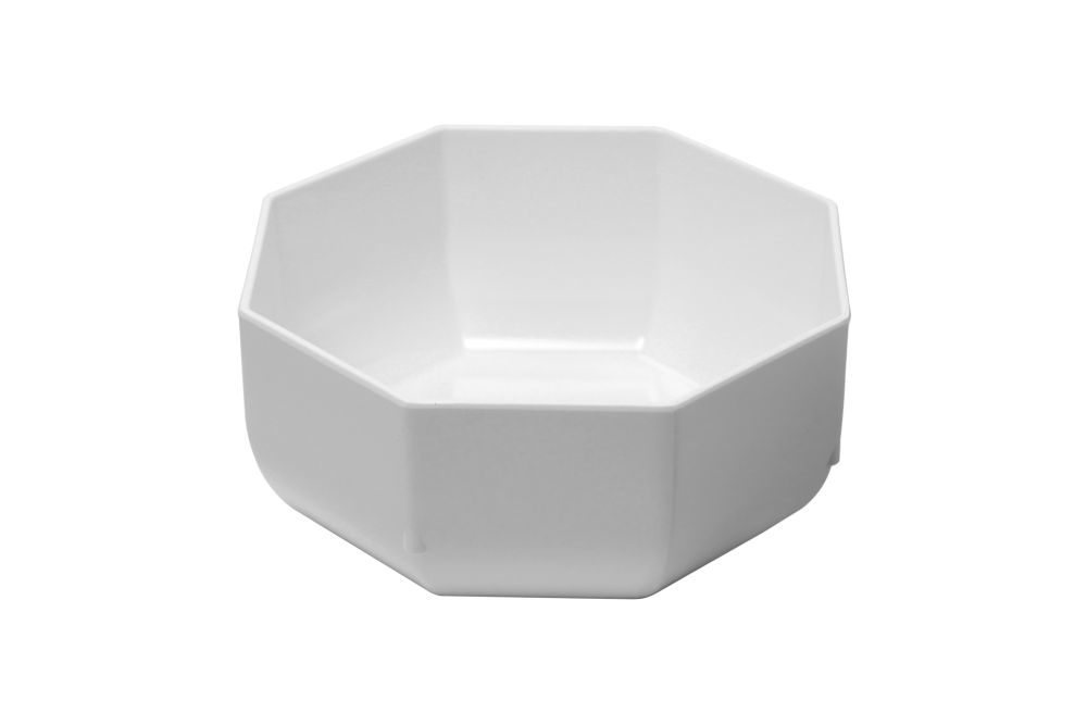 WACA Schüssel achteckig 3000ml weiss