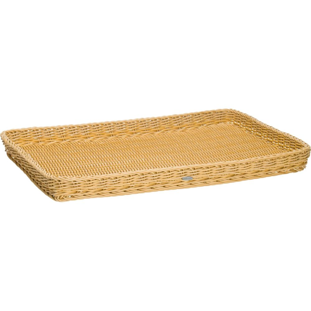 Westmark Tablett eckig, 60 x 40 x 5 cm, hellbeige