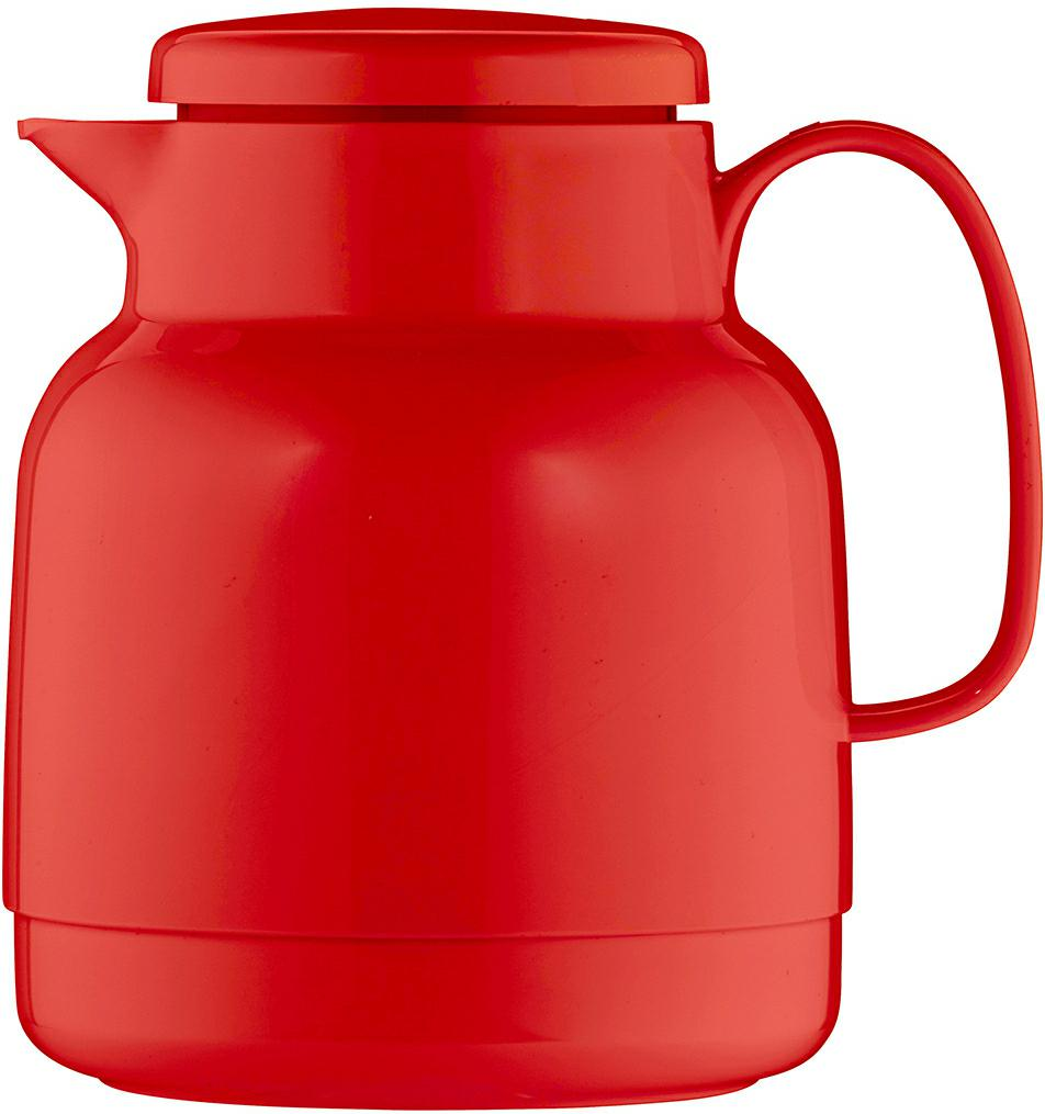 Isolierkanne 1,0 l rot - Helios Mondo -