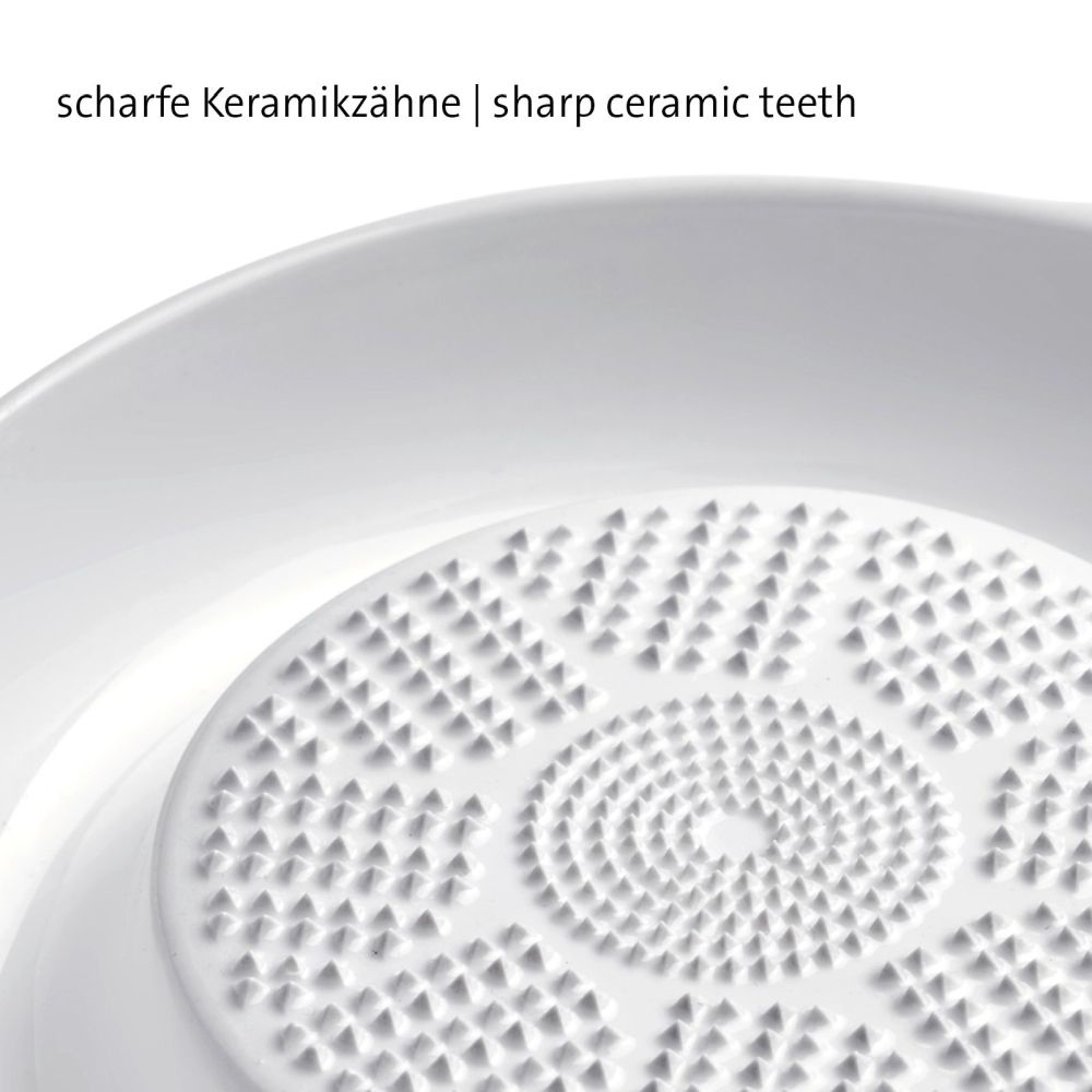 Westmark Reibe, rund, Keramik, 180 ml