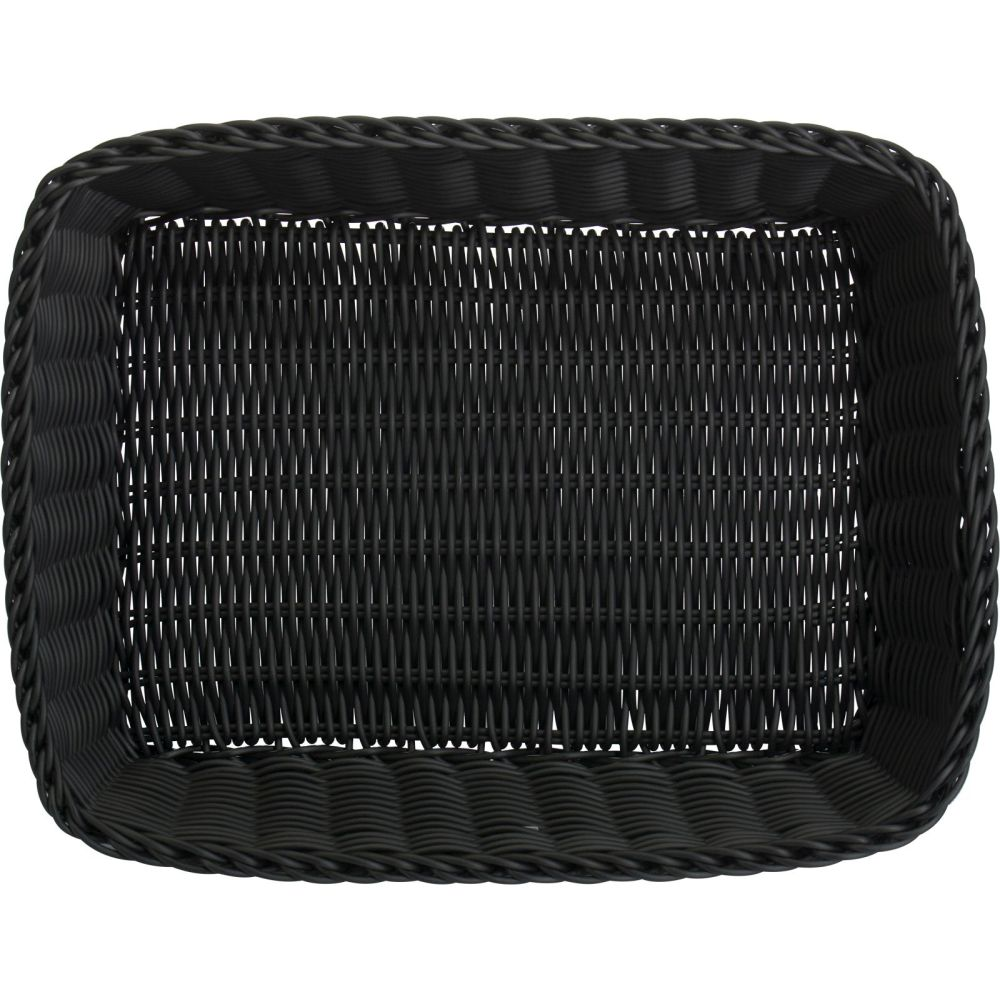 Westmark Korb rechteckig, 37 x 30 x 9 cm, schwarz