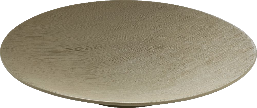 PLAYGROUND Teller tief coup rund 28cm -  BRUSH creme/cream