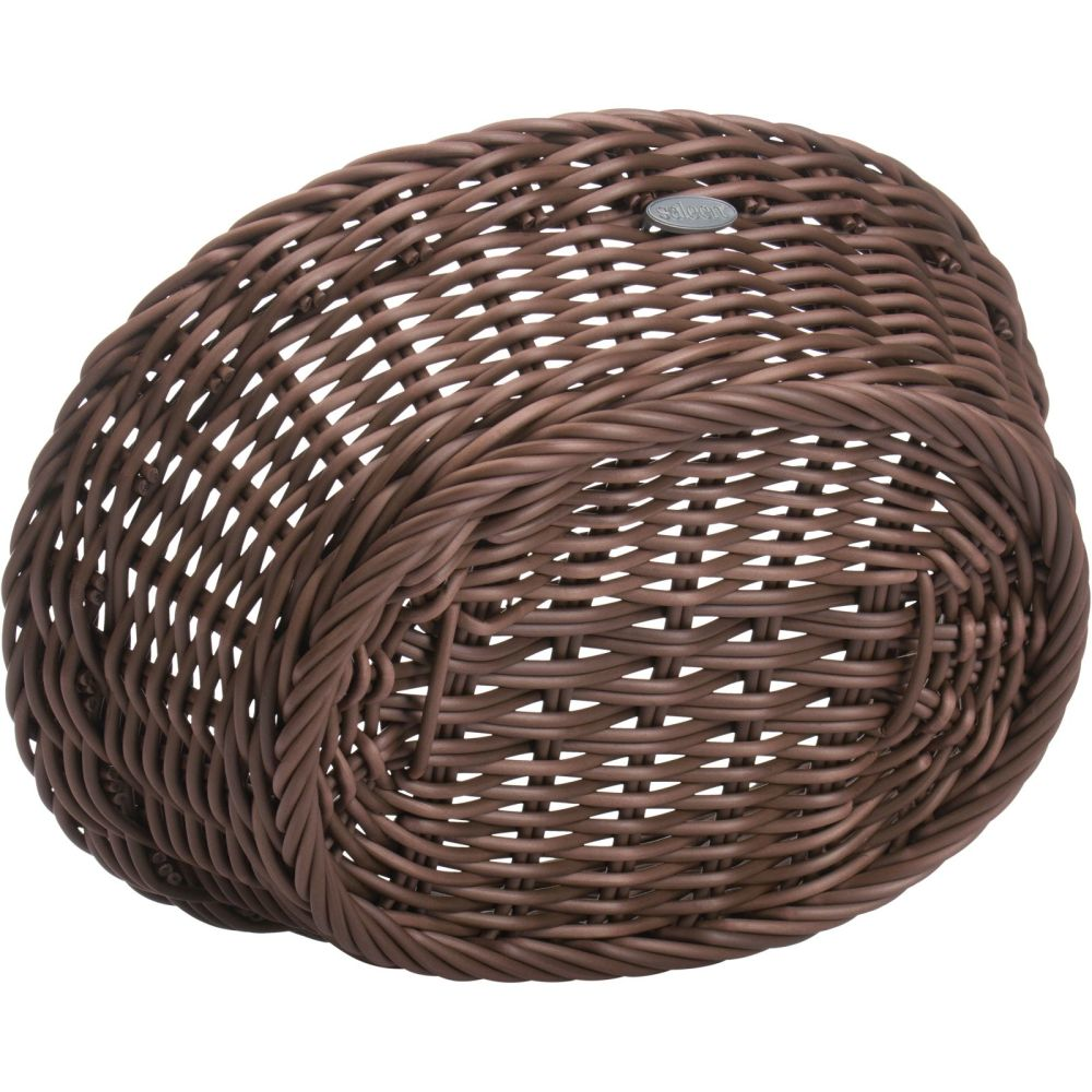 Westmark Schale oval, 25,5 x 19 x 8 cm, braun