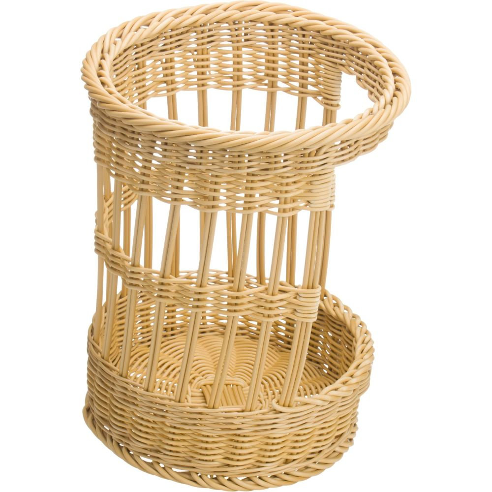Westmark Präsentationskorb für Baguettes rund, Ø 30 x 38 cm, hellbeige
