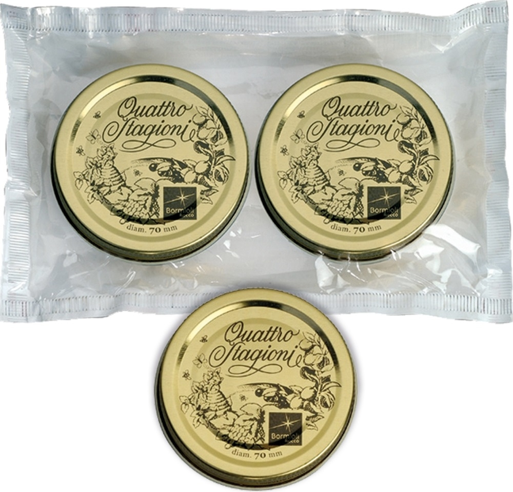 Quattro Stagioni Metallschraubdeckel 70mm *