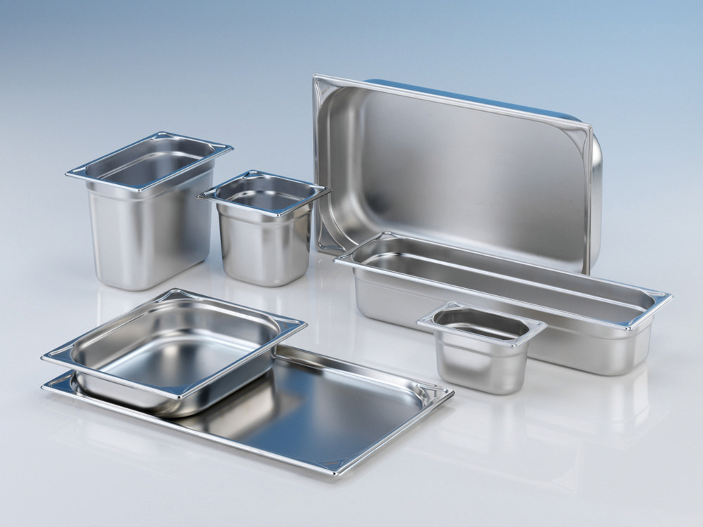 Blanco GN-Behälter GN 1/4 Schale