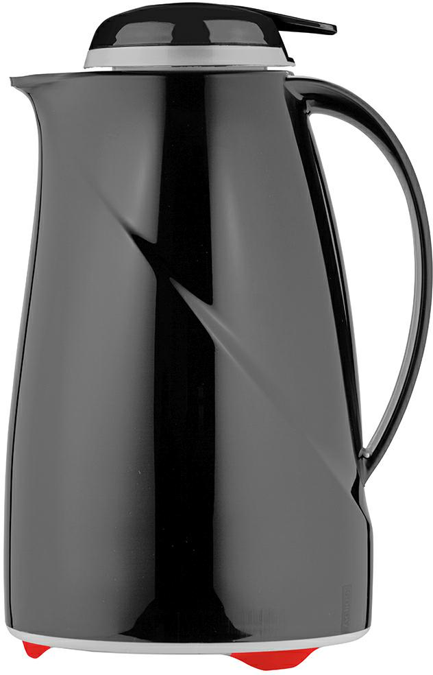 Isolierkanne Wave Maxi mit DT 1,5 l schwarz - Wave Push -