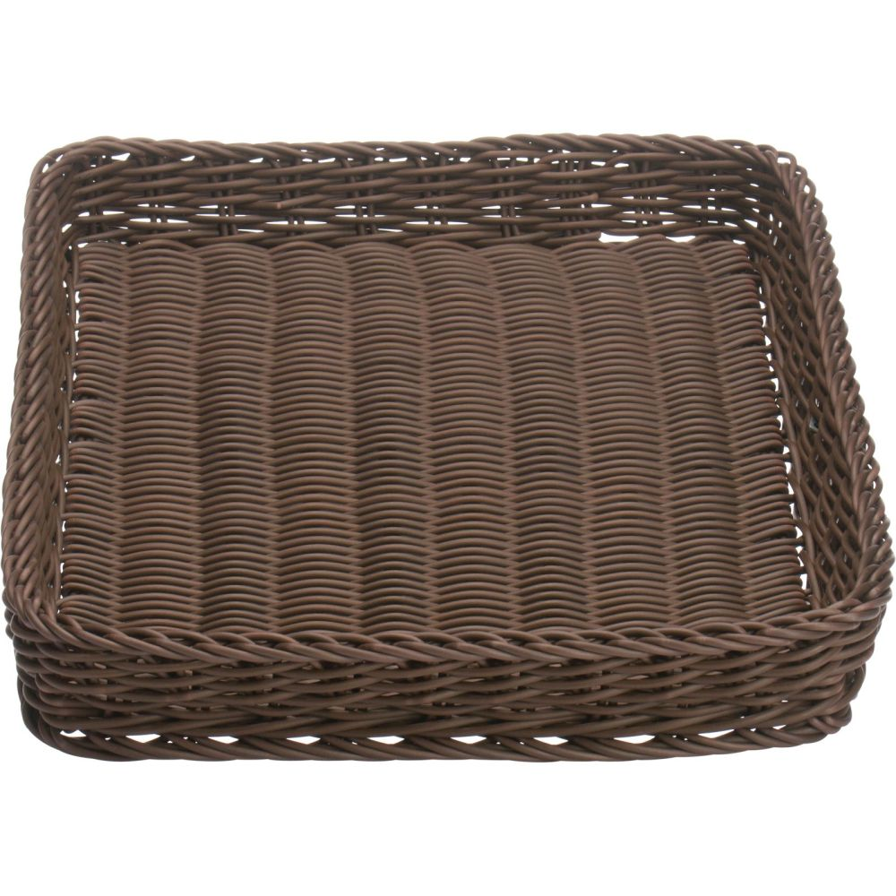 Westmark Tablett eckig, 40 x 30 x 5 cm, braun