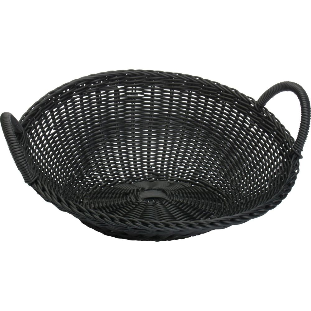 Westmark Korbschütte rund, Ø 42 x 18,5 cm, schwarz