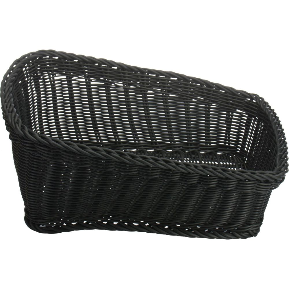 Westmark Präsentationskorb eckig, 42 x 50 x 14/24 cm, schwarz