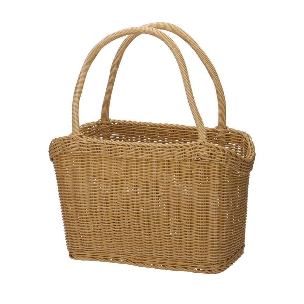 Westmark Tasche eckig, 2 Bügel, 44 x 21 x 27 cm, hellbeige